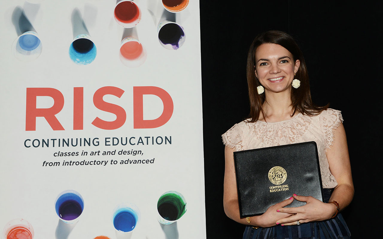 RISD|CE certificate graduate