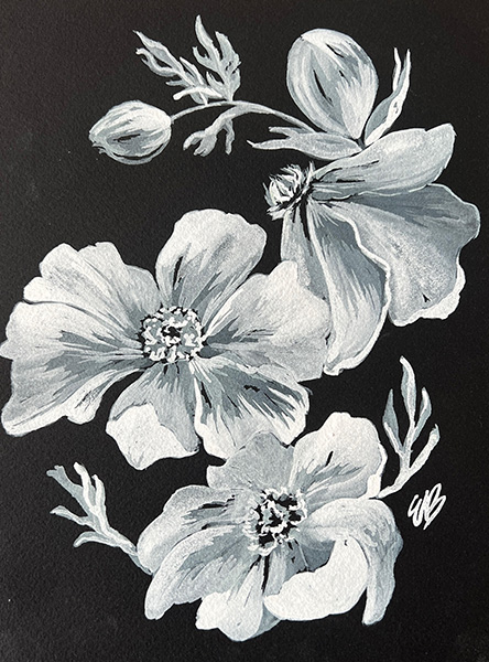 Drawing of flowers
