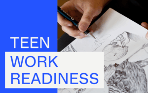 A series of animation drawings.