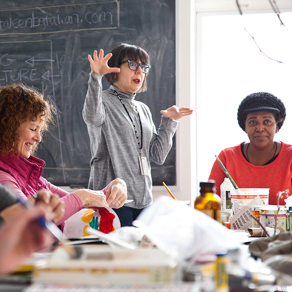Portrait of RISD CE instructor Taleen Batalian